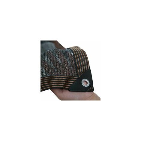Atmungsaktives Schattierungsnetz, 50–60 % UV-Schutz für Garten, Terrasse, Sonnenschutznetz, Sonnenschutznetz für Gewächshaus, Scheune oder Hundezwinger (3 × 4 m), Superma, Schwarz – Crezuo