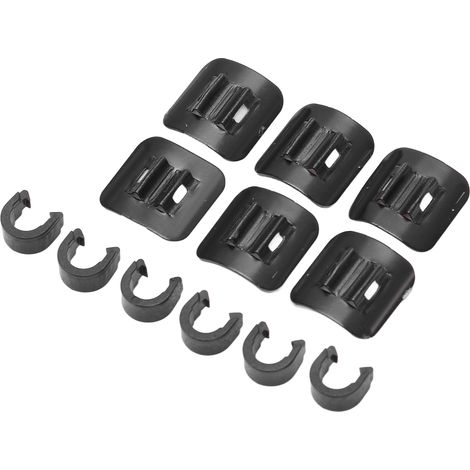 Colliers autocollants pour câbles de vélo - Fixations adhésives pour gaines de freins et dérailleurs (1/5)