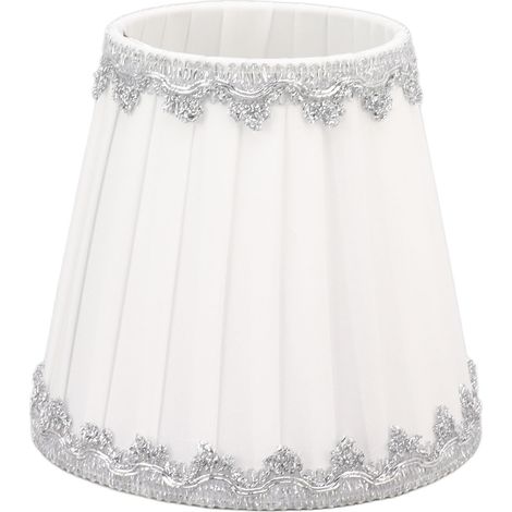 Lot de 6 abat-jour en tissu, style moderne et épuré, pour lustre ou lampe de table, idéal pour le salon. (1/5)