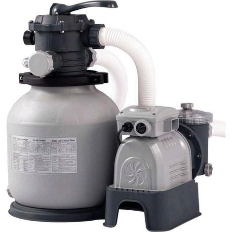Pompa a Sabbia per Piscine 6000 L/h Motore 0,5CV 220V Intex (1/3)