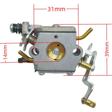 Original PP5020AV carburetor from the manufacturer for the C1M-W47 909-223 chainsaw, original standard fuel system