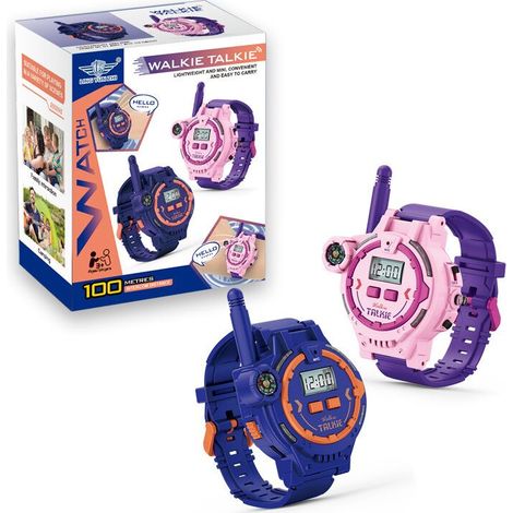 Citofono e videocitofono, orologio giocattolo per chiamate di gioco, dialogo a lunga distanza, orologio walkie-talkie per chiamate di ricarica USB ad alta definizione, 4 pezzi (1/3)