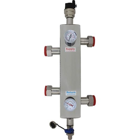 Multi-function hydraulic separator radiator heater for collector floor heating central floor heating multilayer tube 3/4 1 inch (1/5)