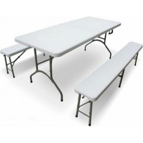 Brauereiset in HDPE cm 183 x 76 x 74h