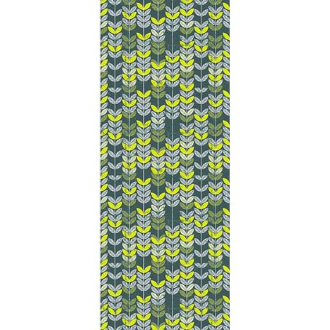 Panneau mural douche en alu-composite VIPANEL - Inspiration Nature Décor Fleurs Vintage - Finition Mat Perle - 100x255cm (1/5)