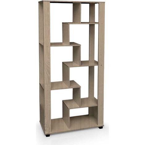 Libreria Ermes 88x30x176 cm rovere