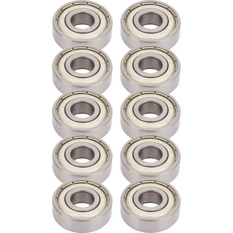 10 Stück 6201z Wälzlagerstahl Rillenkugellager 12 mm (1/5)