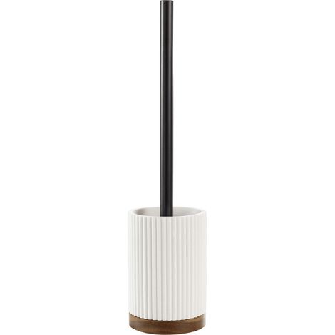 Brosse WC Design "Niagara" 38cm Blanc (1/4)