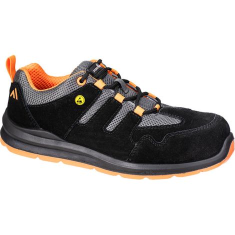 Deportivo Composite S1 ESD SR FO FE07 44 Negro/Naranja