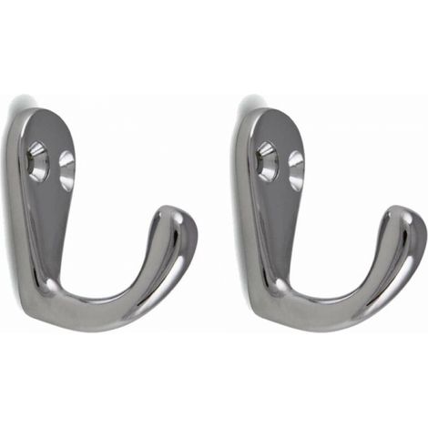 2 Crochets Vis Chrome Poli 41mm (1/3)