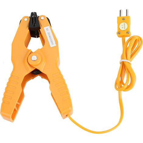 HT-05 Thermoelement-Temperatursensor Typ K, Zuleitung, Rohrschelle, 13/8" -40200℃ (1/5)