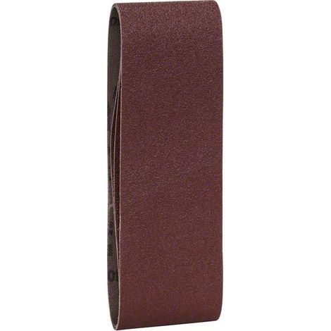 Bosch Schleifband-Set für Bandschleifer rote Qualität K=80 60 x 400 mm 3-tlg. - 2609256189 (1/2)