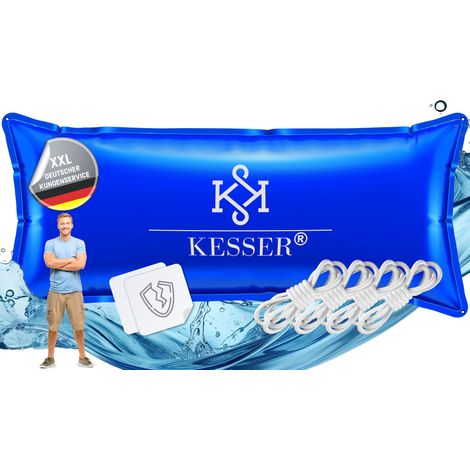 KESSER® Cojín para piscina - 200 x 400 cm, rectángulo, azul (1/5)