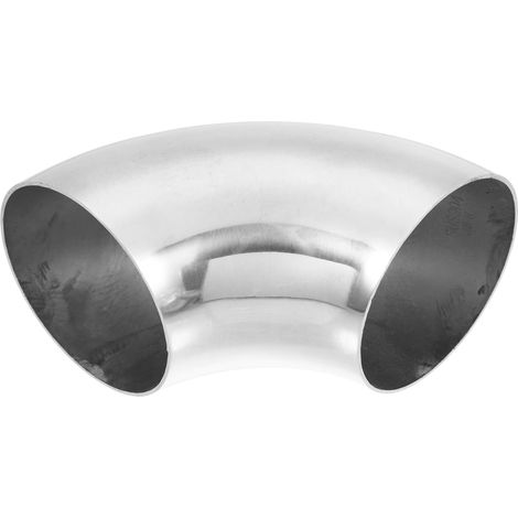 Tuyau Échappement Coude 90° 1pc Pour Voiture Acier Inoxydable  Acier Inoxydable SS304, OD 3.15 Pouce, Épaisseur 1.5mm, Longueur 185mm, Universel, Facile À Installer (1/5)