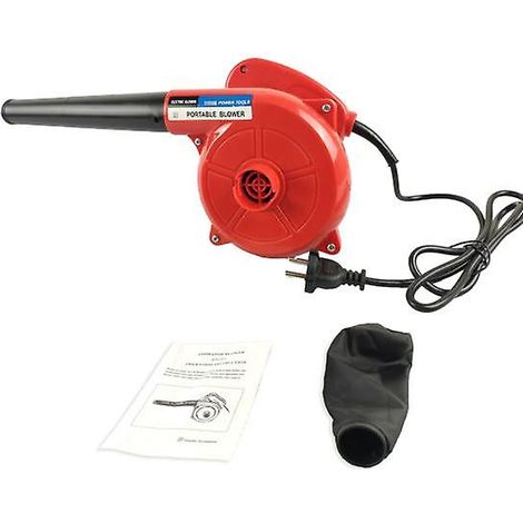 Souffleur de feuilles portable, moteur puissant, grande vitesse, jardinage, 700 W, souffleur de feuilles électrique filaire, appareil en lithium - AquaForge (1/4)