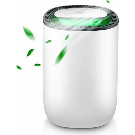 Dehumidifier, 20oz/ 600ml Mini Dehumidifier, 165 Sq.Ft Ultra Quiet Portable Bathroom Dehumidifier With Auto-Off Function, Small Dehumidifier for Bedroom, Closet, Wardrobe, Office, Basement (1/5)