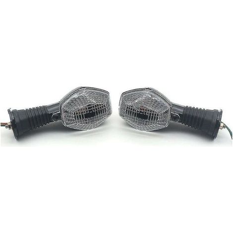 Ampoule de clignotant arrière de moto clignotante (transparente) (1/5)
