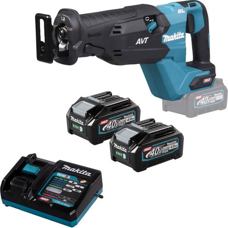 Makita JR002GM201 Sierra Sable a Batería 40V máx. / 2x 4,0 Ah Batería + Cargador (1/5)