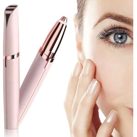 Tondeuse à Sourcils,Epilateur Sourcil Epilateur Sourcil électrique pour femmes,Épilateur Visage Femme Indolore Flawless avec brosse de nettoyage pour Epilation Sourcil Visage Lèvres Bikini Bras (1/5)