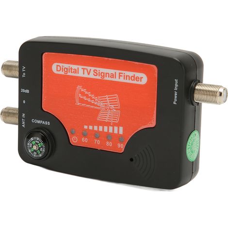 Professioneller, hochempfindlicher TV-Satellitendetektor mit eingebautem Kompass und Satellitensignalanzeige für Fernseher (1/5)