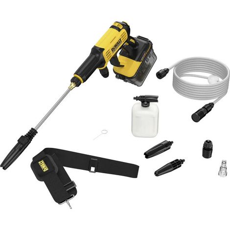 [GEBRAUCHT] B-Ware DeWalt Akku-Hochdruckreiniger 24 bar DCMPW1000N mobil Bürstenloser Motor IPX5 (1/2)