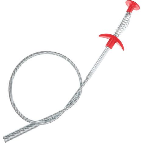 Outil de Débouchage de Canalisation Attrape Cheveux Solide en Pp à 4 Griffes en Acier Inoxydable Ressort pour Évier Cuisine et Zones Souvent Bouchées (1/5)