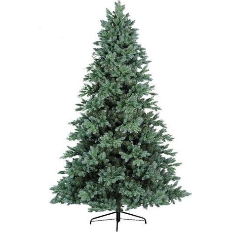 Albero di Natale Trondheim Verde/Blue h240Ø150cm PE+PVC (1/5)