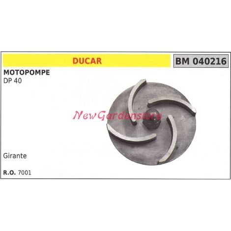 Girante pompa DUCAR motopompa DP 40 040216
