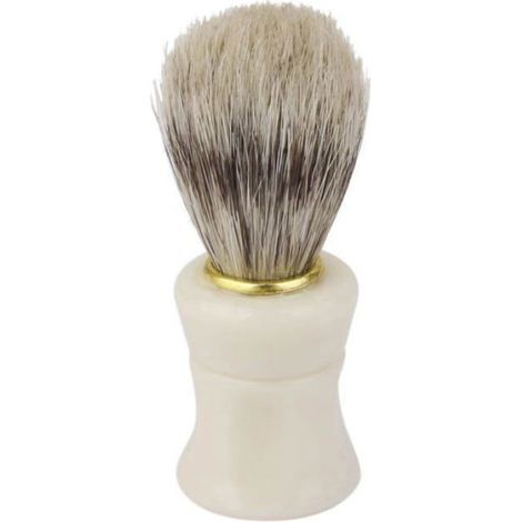 Lot de 6 pinceaux de rasage faits à la main en poils de blaireau pour rasage humide, design élégant(pinceau de rasage)