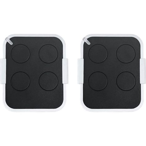 2 émetteurs portatifs adaptés pour Nice Era One ON4E / flors / Inti - 433,92 MHz - 4 canaux - télécommande pour volet roulant (1/5)