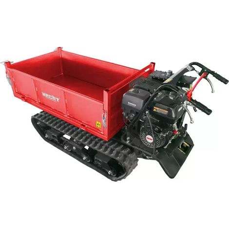 HECHT 2980 Raupendumper mit Hydraulik-Hebebühne, 800 kg, 4-Takt-Motor