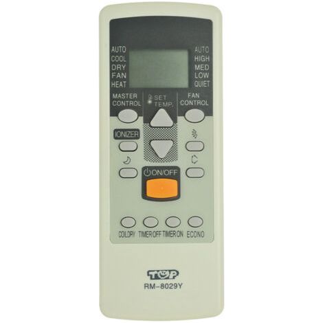 Universal remote control for Fujitsu RM-8029Y air conditioners (1/4)