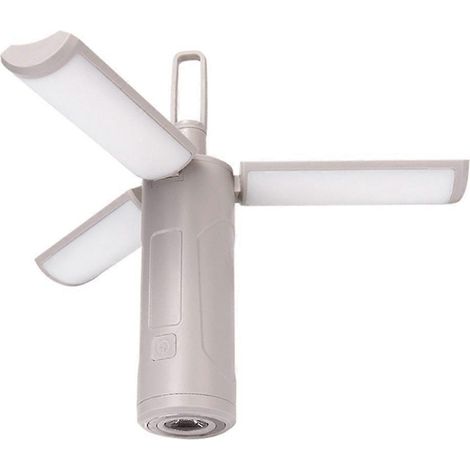 Tragbare Mini-Campingzeltlampe mit USB-Powerbankfunktion und integrierter Taschenlampe (1/5)