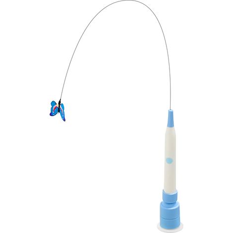 Canne à Pêche pour Chat - Amuseur Électrique d'exercice - Jouet Anti - (1/5)