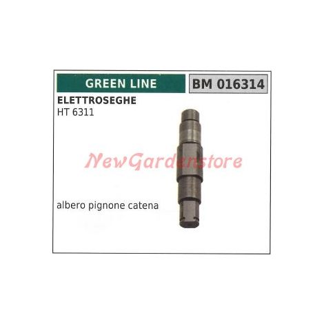 Albero pignone catena GREEN LINE per elettrosega HT 6311 016314
