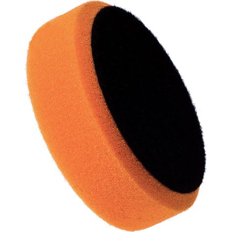 Disco de pulido mediano 80/70 con esponja de velcro, disco de pulido naranja ABW (1/3)