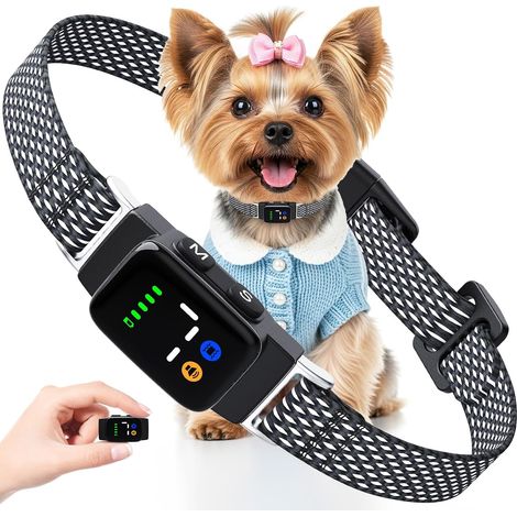 Collier Anti Aboiement Chien, Intelligente Anti-Aboiement Collier (1/5)