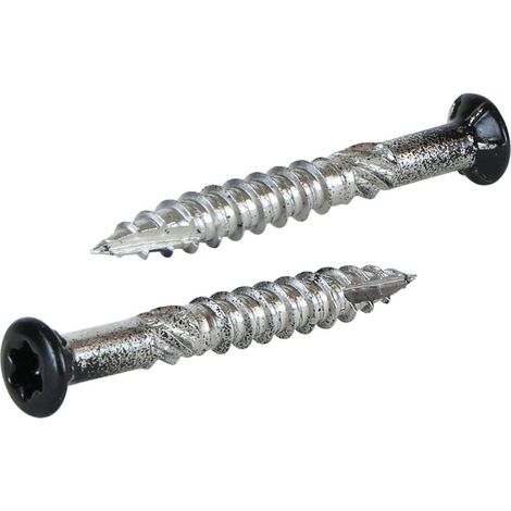 Vis à tête bombée - Radix - Noir - 5,0 x 40 mm RVS-410 (200 pièces)