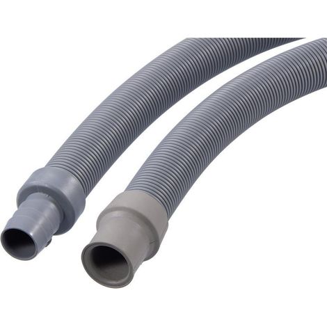 Xavax Extensión de evacuación PVC 2,50 metros gris