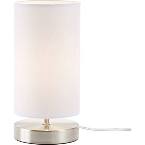 Lampe de chevet Brilliant Claire 40 W N/A blanc