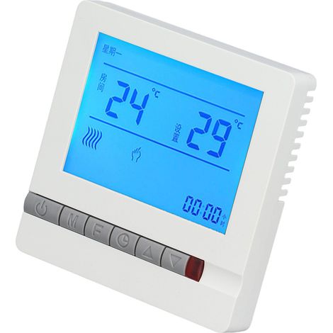 Thermostat Numérique LCD avec Capteur de Température Haute Précision et Protection Anti-Surchauffe (1/5)