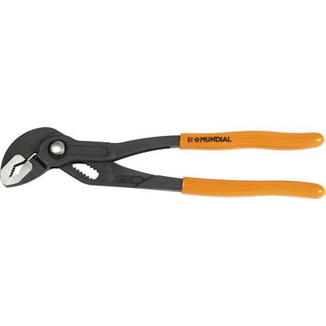 PINZA POLIGRIP REGOLABILE CERNIERA A PULSANTE mm 240  - MUNDIAL