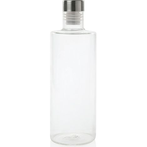 Runde Glasflasche Ø8x33,5cm 1,5L MS64325 Andrea House (1/2)