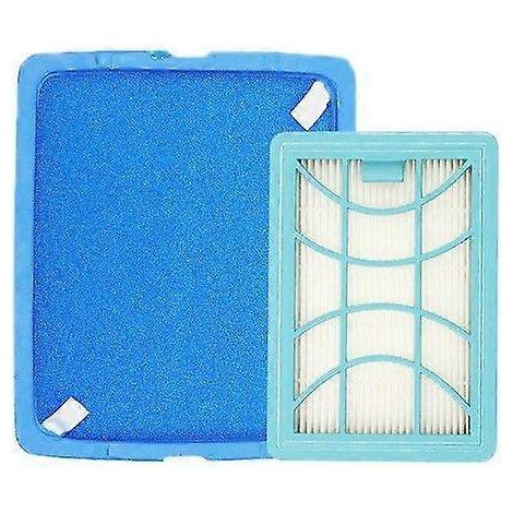 Kit de 2 filtres de rechange pour aspirateur Philips PowerPro Expert FC9729/09, FC9741/09, FC9742/09, FC9743/09, FC9744/09, FC9745/09 et FC9746/09 (1/5)