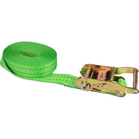 Conacord Zurrgurt-Spanngurt 35 mm x 6 m grün mit Ratsche Spanngurt