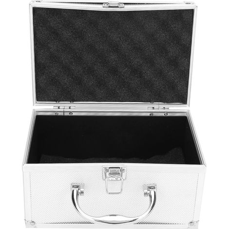 Coffret à outils portable en alliage d'aluminium 230 x 150 x 125 mm avec présentoir pour instruments (1/5)