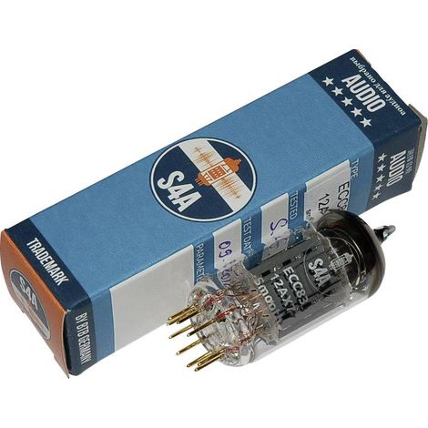 Tube électronique BTB Vertrieb ECC83 S4A smooth Sound Double triode Nombre de pôles: 9 Culot: noval 1 pc(s)