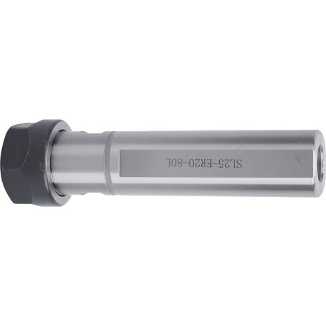 Rallonge de tour, porte-outil télescopique à tige droite pour fraiseuse SL25-ER20-80L (1/5)