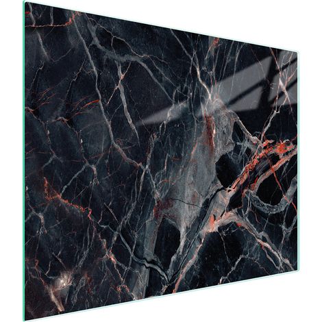 Planche à découper en verre 52x30 marbre (1/5)