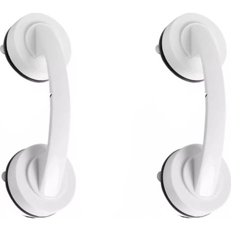 2PCS, grandes poignées de porte et de fenêtre en verre, portes coulissantes de salle de bain, armoires, poignées sans trou, poignées de réfrigérateur (1/5)